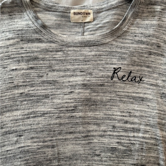 Sundown Gray Relax T-Shirt - Picture 2 of 4